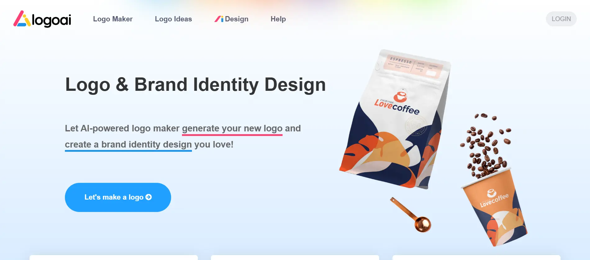 LogoAI Generator resizing tool
