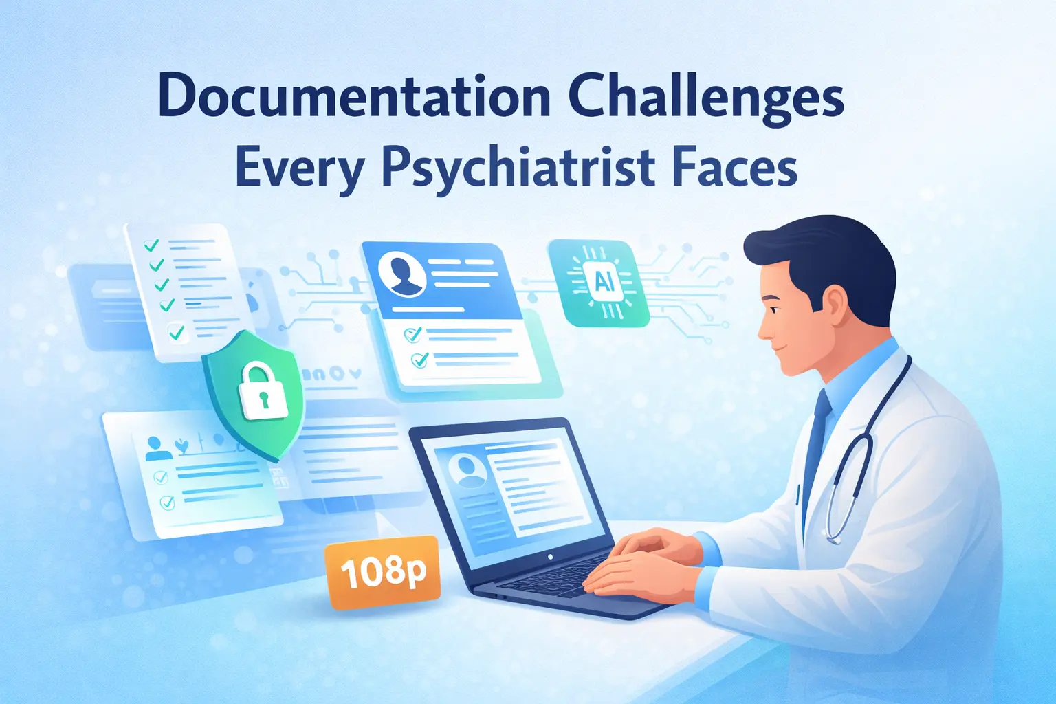 3 Documentation Challenges Every Psychiatrist Faces and Practical Ways to Address Them