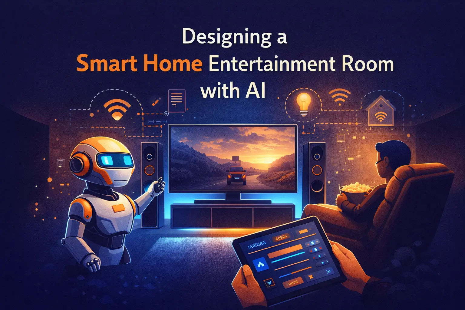 How to Design a Home Entertainment Room That Leverages AI for Enhanced ...