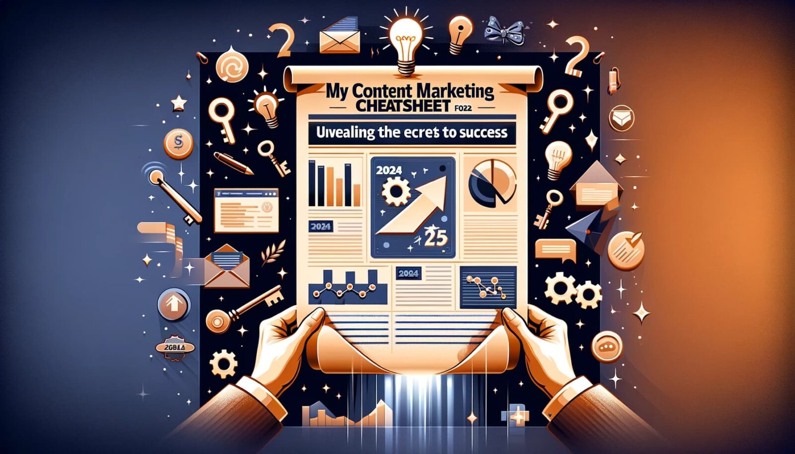 “My Content Marketing Cheatsheet for 2024_ Unveiling the Secrets to Success
