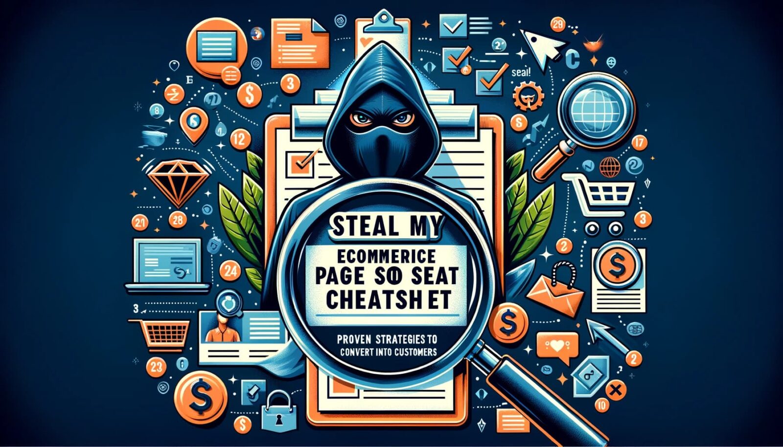 “Steal my eCommerce page SEO Cheatsheet_ Proven Strategies to Convert Visitors into Customers