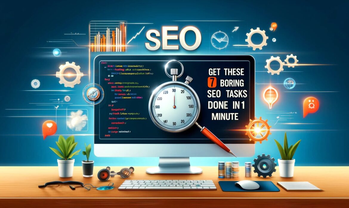 'Get These 7 Boring SEO Tasks Done in 1 Minute with ChatGPT'