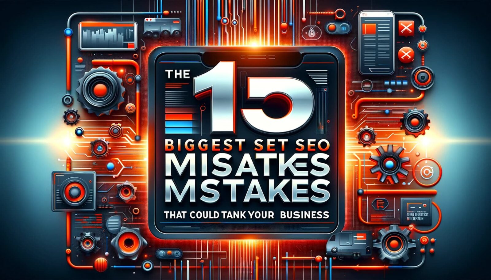 'The 15 Biggest SEO Mistakes That Could Tank Your Business'.