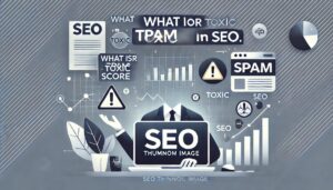 'What is Spam or Toxic Score in SEO.'