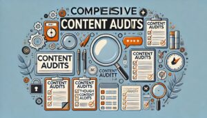 'Comprehensive Content Audits'.