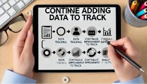 'Continue Adding Data to Track'.