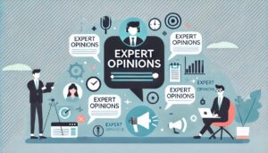 'Expert Opinions'.