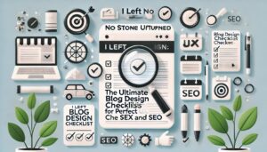 'I Left No Stone Unturned_ The Ultimate Blog Design Checklist for Perfect UX and SEO'.