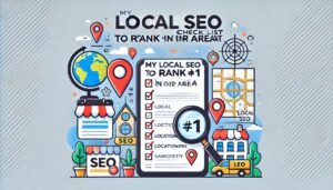 'My Local SEO Checklist to Rank #1 in Your Area'.